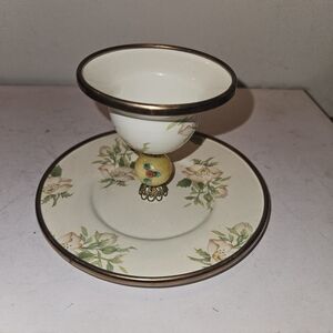 Vintage 1995 Camp Mackenzie Childs Floral Egg